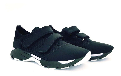 Imagem 5 de 6 de Tênis Feminino Casual Colmeia Velcro Carrano 140910