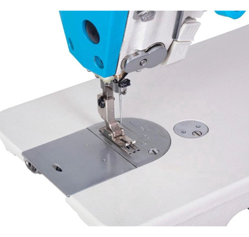 Maquina Costura Reta Eletronica Lumak Azul Prog. Automatica