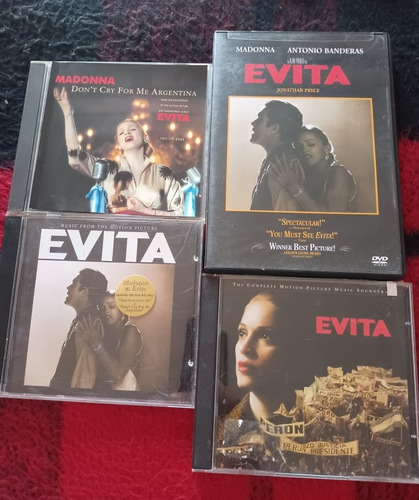 Evita Cd  / Evita Don't Cry Cd / Evita Película / Madonna