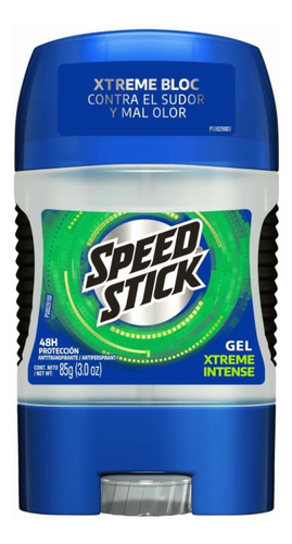 Men Speed Stick Antitranspirantee Xtreme Intense En Gel, 85