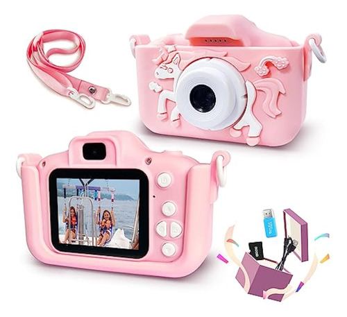 Funsure Kids Camera Toy For Girls Age 3-8, Selfie