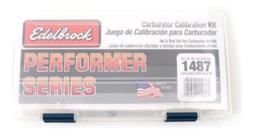 Kit De Calibración Carburador Edelbrock 1487.