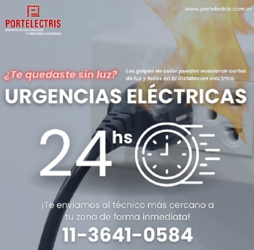 Imagen 2 de 5 de Electricista Matriculado Capital Federal Urgencias 24hs