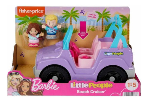 Vehículo Crucero De Playa Little People Fisher Price