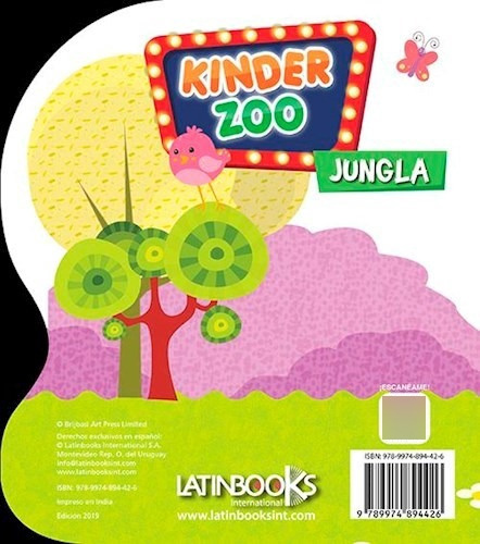 Libro Kinder Zoo - Jungla 