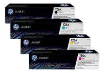 Comprar Kit 4 Toners Hp 126a Ce310a Ce311a Ce312a Ce313