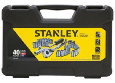 Juego De Dados 40 Pzas Stanley Cod. Stmt-71648