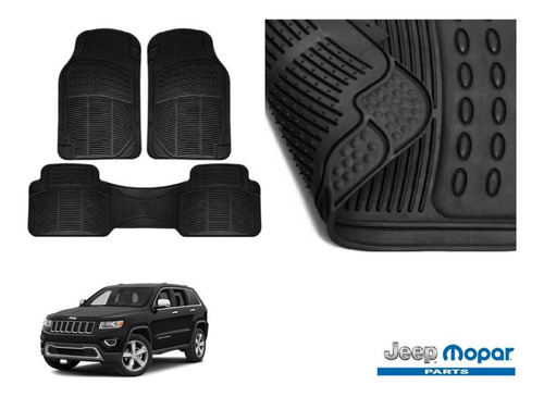 Tapetes Uso Rudo Grand Cherokee 2014 Rubber Black Original