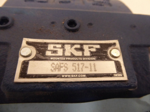 Skf Safs517-11 Pillow Block Housing 4 Bolt Base Ccb