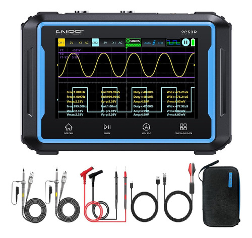 Osciloscopio 2c53p Plus 3 En 1 Con Funda De Transporte