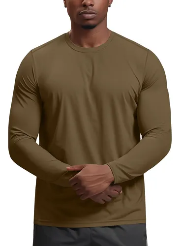 Poleras manga larga para hombres hot sale