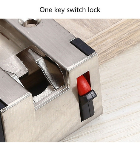 New,, Cadena Antirrobo Para Puerta De Seguridad Oculta, 7