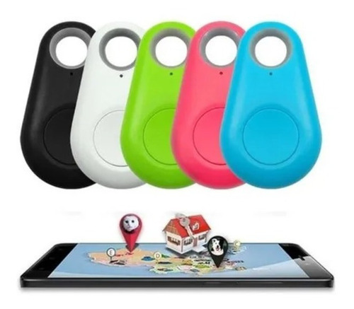 Llavero Bluetooth Gps Tracker Para Mascotas, Llavero, Color Azul