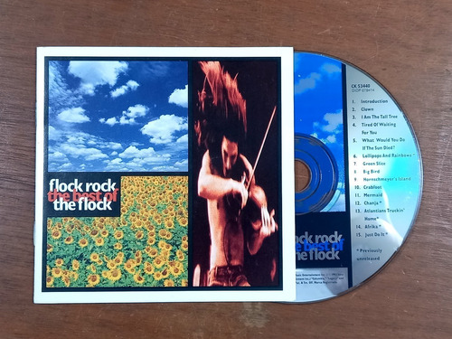 Cd The Flock - The Best Of (1993) Usa Remastered R5