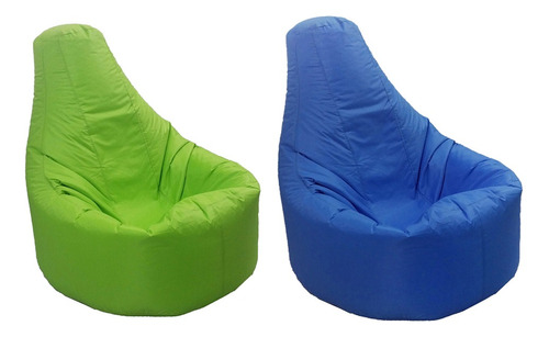 2x Funda De Sofá Beanbag Impermeable, Cubierta De Bolsa De