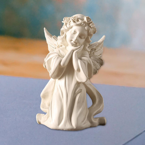 Estatua De Ángel De Resina, Adorno, Escultura De Estilo A