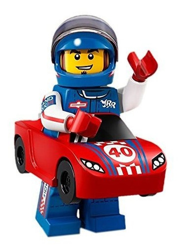 Lego Series 18 Collectible Party Minifigure Race Car Guy 710