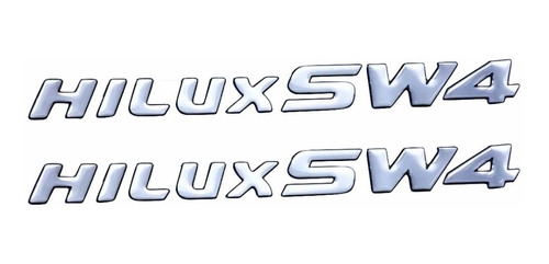 Adesivo Emblema Toyota Hilux Sw4 Hlxrs01 Fgc