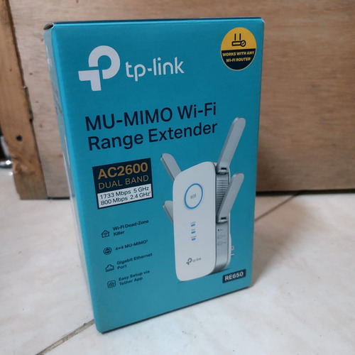 Tp-link Ac2600 Mu-mimo (re650) Repetidor Wifi 10/10 Con Caja