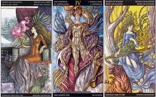 Tarot Universal De Fantasía Cartas Lectura Tarot