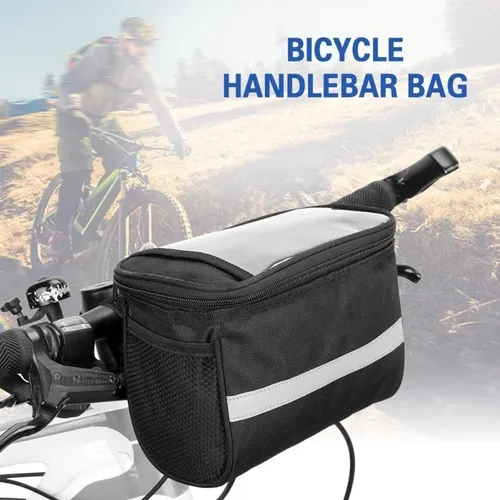 Alforja Morral Maleta Para Manilar Bicicleta Obsequio