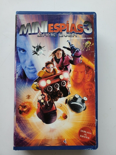 Vhs Miniespias 3 Game Over Mini Espías Original (Usado)