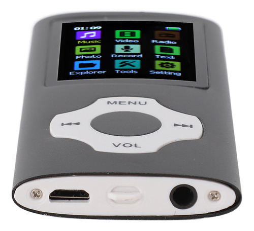 Reproductor Mp3 Hifi Recargable Sin Pérdidas Con Pantalla Tf
