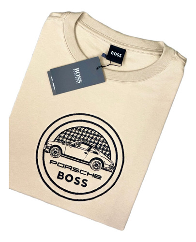 Camiseta Hugo Boss Logo Porsche Hombre 