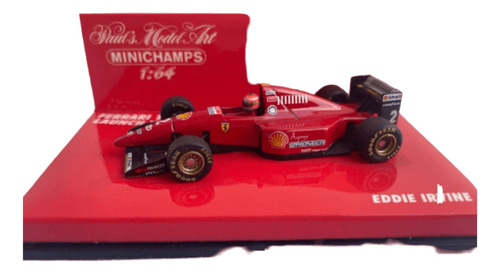 Ferrari 1996 Launch Version Eddie Irvine Escala 1:64