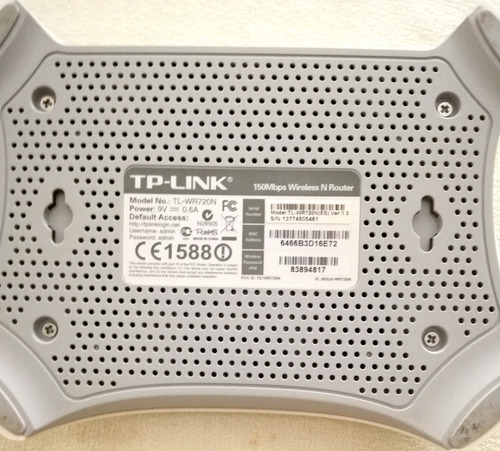 Tp-link Tl-wr720n 150mbps Usado (Usado)