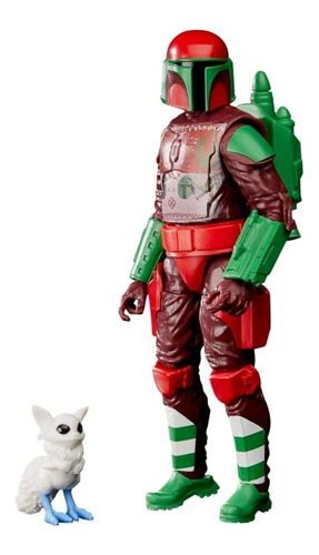 Imagen 3 de 3 de Star Wars Black Series Mandalorian Warrior Holiday Edition