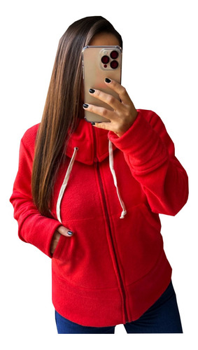 Buzo Campera Mujer Urbano Pilates Buzo Hoodies Friza 10