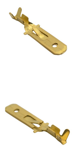 Terminal Espada Faston Macho Longo 6,3mm Com Trava - 1000 Un