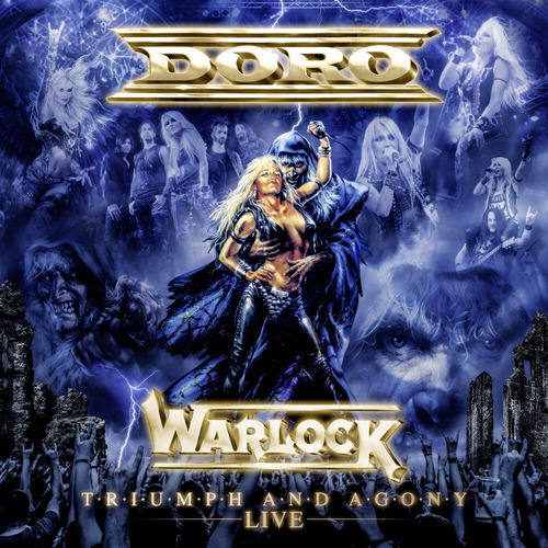 Doro Warlock - Triumph & Agony Live Import Cd + Bluray