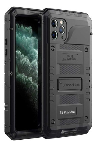 Funda Impermeable Para iPhone 11 Pro Max Con Protector