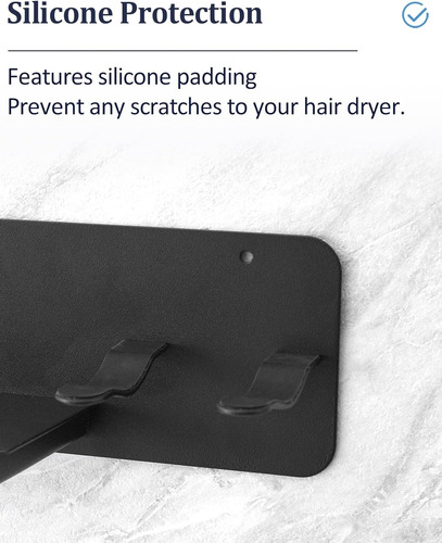 Disolvente Soporte De Pared Para Secador De Pelo Dyson Super