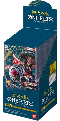 One Piece Card Game Op-03 Japonés Pack 3 Sobres Originales