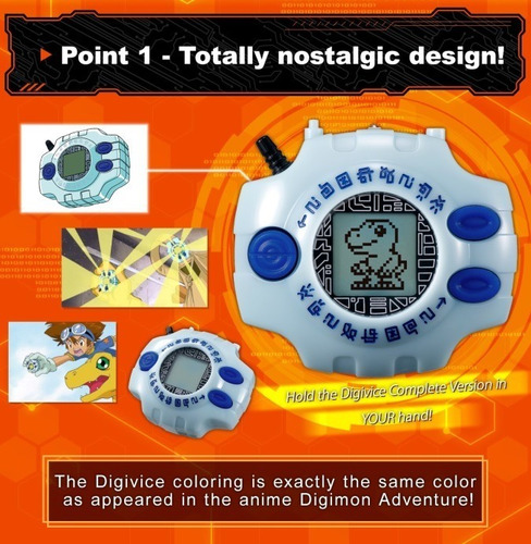 Bandai Digimon Adventure Digivice Ver.complete