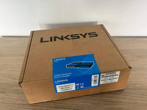 Router Linksys Lrt214 Negro Y Azul