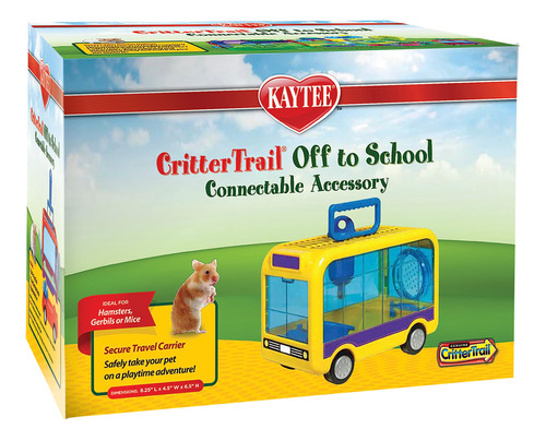 Kaytee Crittertrail - Transportador De Viaje Para Hámsters.