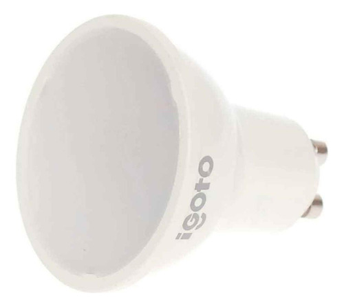 Foco Led Gu10 7w (60w) 6500k Luz Fria Igoto 3 Piezas