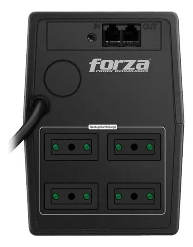 Ups Interactiva Forza Nt-502c 500va/250w 220v - 4 Cei