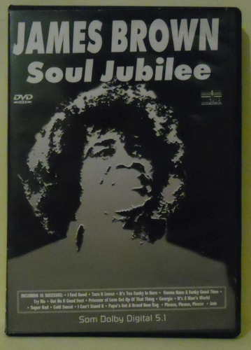 James Brown Soul Jubilee Dvd