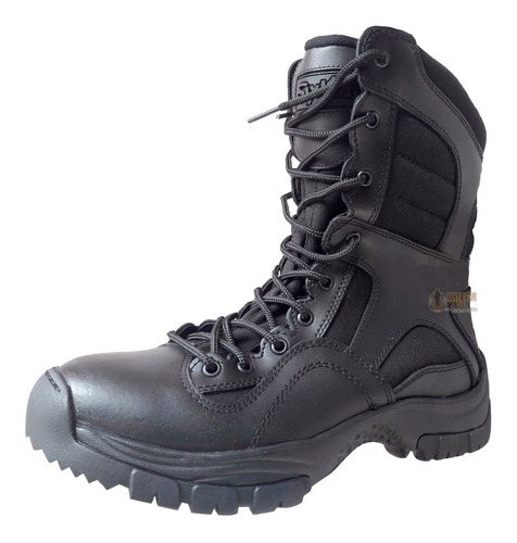Imagen 2 de 4 de Botas Tácticas Sixka Swat Rd Coyote Gris Negro Militares