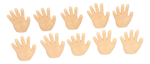 Finger Hands, Juguete Pequeño De Vinilo Resistente, Modelo D
