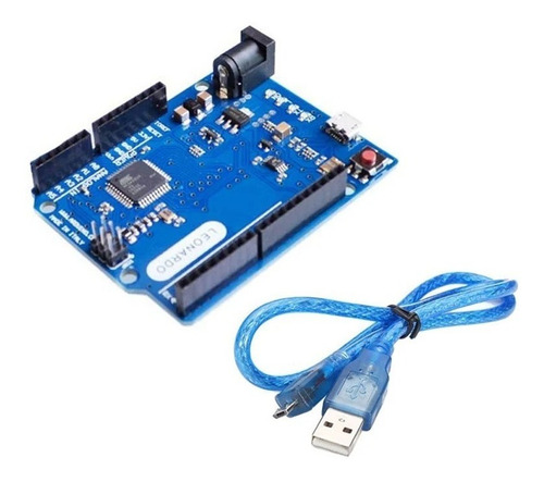 Arduino Leonardo R3 - Compatível + Cabo Micro Usb 2.0