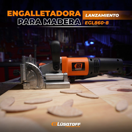 Imagen 3 de 10 de Engalletadora Lusqtoff 860w 11000rpm C Maletín Ensambladora