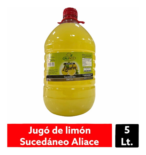 Jugó De Limón Sucedáneo Aliace 5lt.
