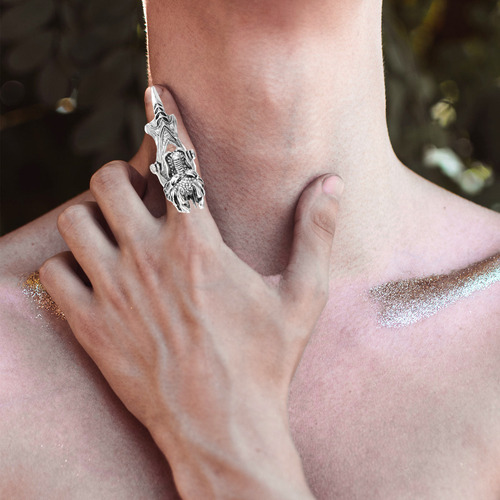 Anillos De Fiesta De Estilo Punk Para Decoración De Hallowee