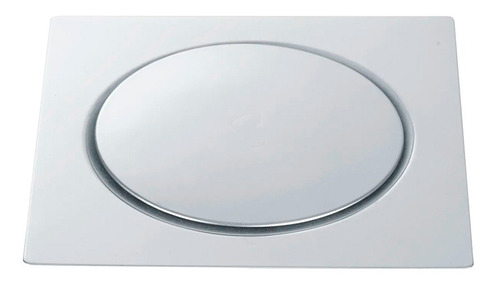 Ralo Inteligente Click Banheiro 15x15 Cm Inox Veda Cheiro